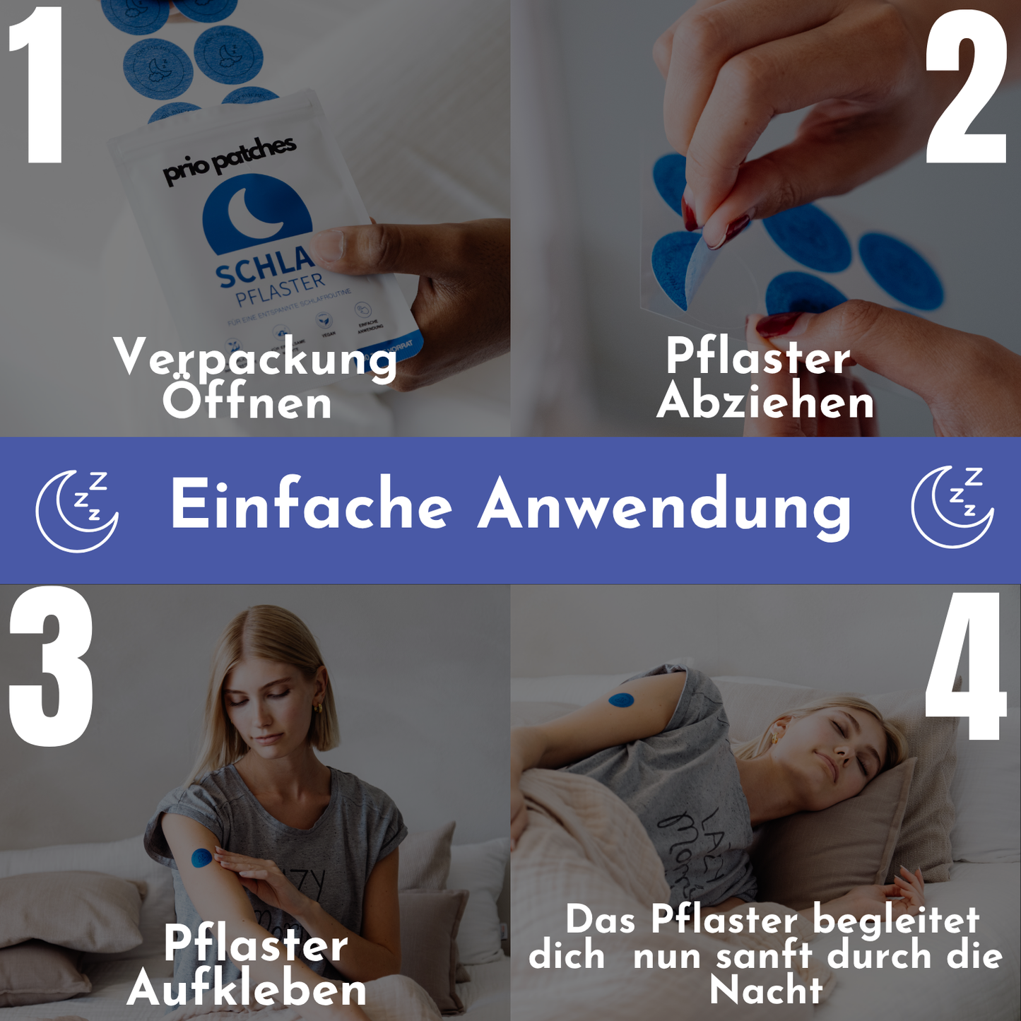 PRIO PATCHES – Schlaf Pflaster