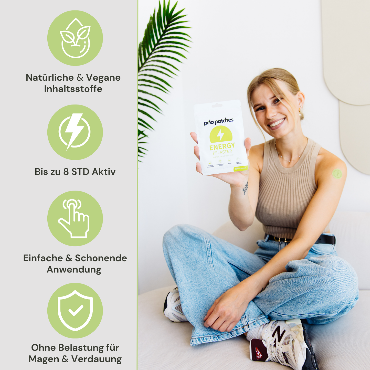 PRIO PATCHES – Energy Pflaster